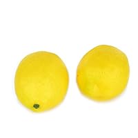 TKI-S Simulation Lemon Fake Fruit Home Kitchen Party Decoration Artificial Home Fruit Shop Supermarket Desk Office Or Props 10 Piece Set