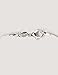 Mudder 5 Sizes 925 Silver Plated Snake Chain Necklace, 10 Pieces