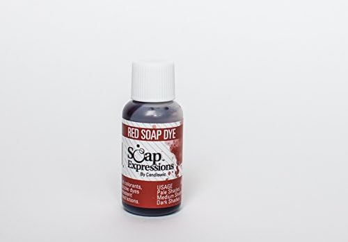 1/2 Ounce Concentrated Liquid Soap Colorant. (Red)