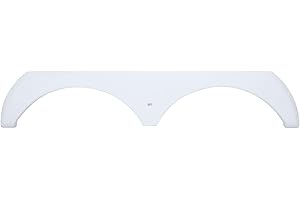 ICON 01960 Tandem Axle Fender Skirt FS1960 for Thor - Polar White