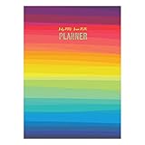 Rainbow Stripe Medium Monthly 2019 - 2020 Planner July 2019 - June 2020 (Academic School Year, Student Planner) by