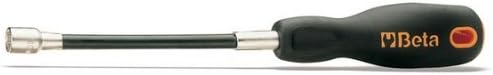Beta 9430307 Model 943 FL7 Flexible Hexagon Nut Spinner with Handle, 7 mm Size, Schwarz