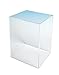 Acrylic Box Case (18Hx12Wx12D - 3/16 Thick) | 5 Sided Acrylic Cube | Thick Museum Box Case