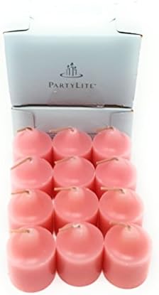 PartyLite Universal Scented Votives 1 Dozen (Peppermint Snow)