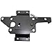 Vinyl Gate Latch Black (for Vinyl, Wood, PVC etc Fencing) Fence Gate Latch w/Mounting Hardware - Gate Latches Have a 90 Degree Bracket Resulting in a Positive Latch to Gate Connection