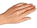 Bling Jewelry Plain Simple Dome Couples Ring Wedding Band for Women for Men Polished Silver Tone Stainless Steel 5MM