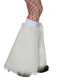 White Fluffies Leg Warmers