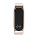 OLLIVAN for Xiaomi Mi Band 4 Strap, Mi Band 4 Mi Band 3 Wristbands Metal Replacement Bracelet Accessories Adjustable Wrist Straps for Xiaomi Mi Band 4 Mi Band 3 -No Tracker