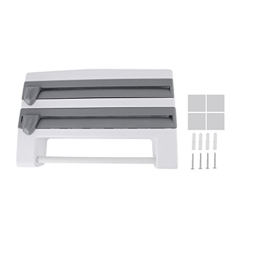 Maexus Multifunctional Home Kitchen Film Sauce Bottle Storage Rack Paper Film Rack