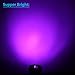 KINGBO Black Light Bulb, 14W LED UV Black Light E26 PAR30 Glow in The Dark, 395nm LEDs Super Bright for Blacklight Party Birthday Wedding DJ Stage Dance Floor Lighting