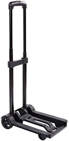 Meflying 2 Wheels Dolly Foldable Trolley Rolling luggage Cart,Hand Truck Cart Magna Cart Luggage Carts for Shopping Travel Industria (US STOCK,150LB)