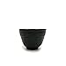 JUEQI 2 Pack Cast Iron Teacup/Tea Cup, 3.5 oz, Matte Black