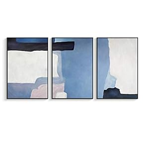 Framed for Living Room Bedroom for x3 Panels