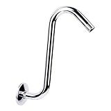 LDR Industries 520 2419CP High Rise Shower Arm and Flange, Chrome