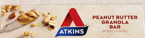ATKINS PEANUT BUTTER GRANOLA PROTEIN MEAL BAR, 1.69 OZ, 5 CT