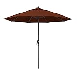 California Umbrella 9' Round Aluminum Market