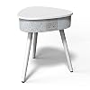 Portable Smart Side Table Bluetooth Speaker with Wireless Charger and USB Charging Dock, Modern Home Studio Smart Table…