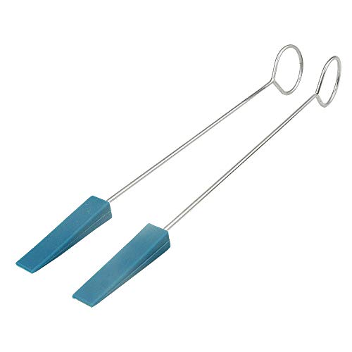XLX Piano Tuning Fixing Tool 1pcs Tuning Wrench Hammer+ 2pcs Rubber Mute +2pcs Mute Handle + 1PCS Red Tapes Felt Strip Temperament Block Strip Piano Instrument Repair Tool - Thumbnail 2