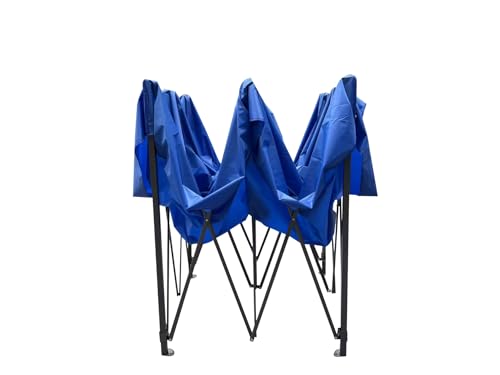 DITRON HOME AND LIVING Carpa Toldo Plegable 3x3 Impermeable Reforzada Estructura de Acero | Interior y Exterior | Incluye Bolsa de Transporte | Azul