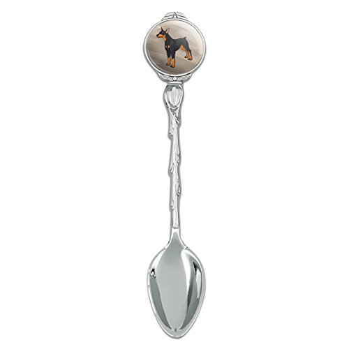 Doberman Pinscher Dog Pet Novelty Collectible Demitasse Tea Coffee Spoon