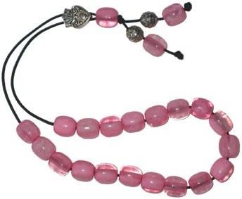 Worry Beads - Classic - Pink Swirl