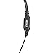 Coodio Tactical Laryngophone Earpiece Throat Mic Headset Bodyguard FBI [Covert Acoustic Tube] Microphone For 1 Pin Uniden 2 Way Radio Walkie Talkie