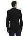 Pishon Men's Slim Fit Suits Casual One Button Flap Pockets Solid Blazer Jacket Business Daily Blazer, Black, Small