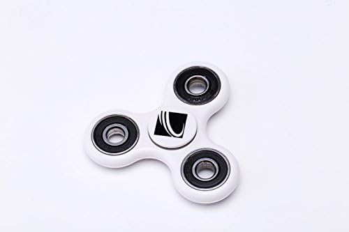 CITY LIFE Fidget Spinner Toy- High Speed Stainless Steel Bearings. Reduce Stress and Anxiety, Great for ADD, ADHD, and Autism. Use to Fiddle in the Classroom. White