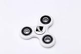 CITY LIFE Fidget Spinner Toy- High Speed Stainless Steel Bearings. Reduce Stress and Anxiety, Great for ADD, ADHD, and Autism. Use to Fiddle in the Classroom. White