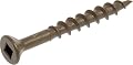 Hillman 48275 Brown Painted Square Drive Deck Screw, 9 X 3-Inch, 250 pack