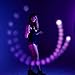Elite Flow Rave Poi Balls - Spinning LED Light Toy (Set of 2)