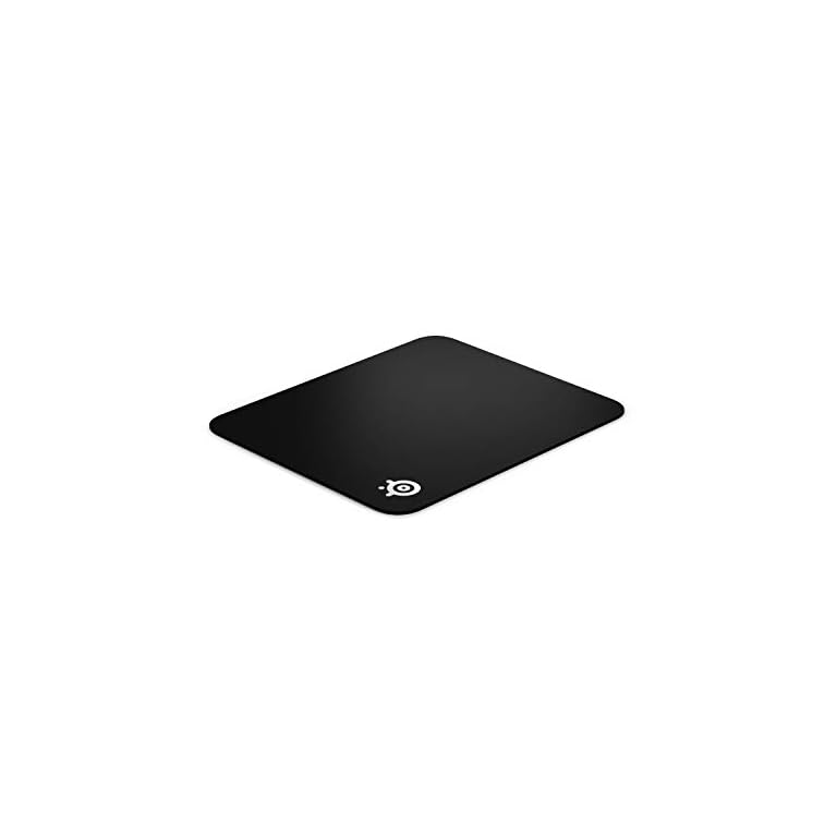 SteelSeries QcK Gaming Surface – Medium Hard – Minimal Friction – Pinpoint Accuracy , Black