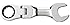 GearWrench 9573 1/2-Inch Stubby Flex-Head Combination Ratcheting Wrench