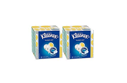Kleenex Facial Cube Tissues, Thick and Absorbent, 80 2-PLY White Tissues, 800 Total Tissues. Variety - //coolthings.us