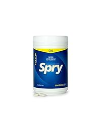 Chicle natural de gran sabor Spry Xylitol, promueve la salud oral y lucha contra el mal aliento, 700596000216, 1, 1