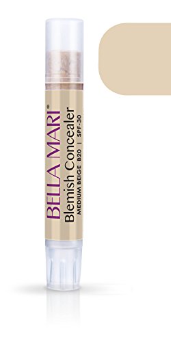 Bella Mari Natural Blemish Concealer Stick, Dark Beige; 0.1floz