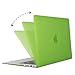 MOSISO Plastic Hard Case Shell with Keyboard Cover with Screen Protector Compatible MacBook Air 13 Inch (Models: A1369 and A1466), Translucent Greenery