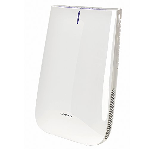 Lasko Hepa-type HF25610 Air Purifier, Pure Silver