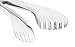 Stainless Steel Salad Kitchen Tongs - Buffet Tongs for Home Cooking, Picnic, Outdoor BBQ and More - 2.5 x 9.75 Inches