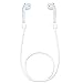 Zepthus Airpod Strap for iPhone 7 iPhone 7 Plus,Connector Cable Silicone Strap for Apple AirPods (Never Lose Your Airpods)-White