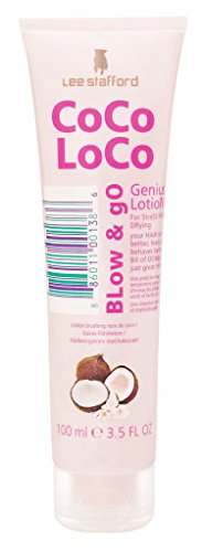 Lee Stafford Coco Loco Blow and Go Genius Conditioning and Strengthening Lotion for Repairing and Protecting Hair 100ml