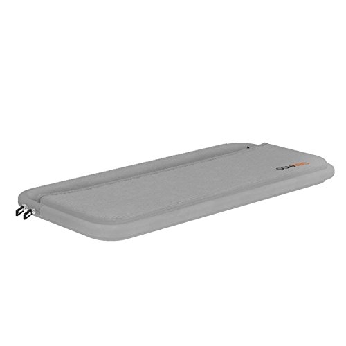 Pawtec Sleeve for Apple Full-Size Magic Keyboard with Numeric Keypad, Magic Mouse 2, Magic Trackpad 2 with Pocket for Accessories (Silver)