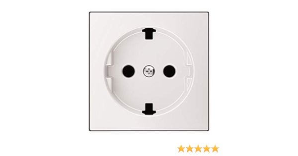 Niessen 8588.9 Tapa SCHUKO BL, Blanco