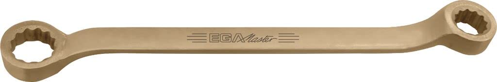 Ega Master 76755 - Double Offset Ring Wrench 2.3/8-2.7./16" (Non Sparking) Cu-Be.