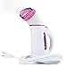 Ebest Handheld Fabric Steamer Mini Travel Garment Steamer (Pink)