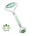 Navo Jade Roller for Face Neck and Body 100% Natural Healing Jade Stone Reduces Wrinkles and Puffy Eyes Anti Aging Therapy Treatment Skin Care Tool