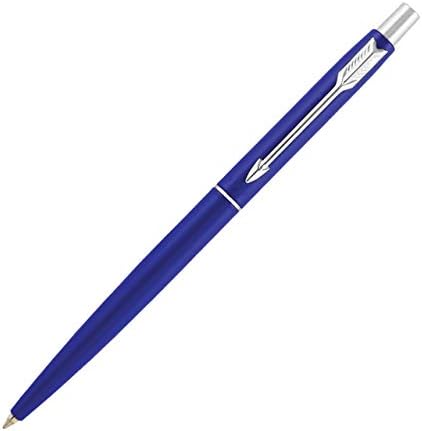 Parker Classic 9000023059 Chrome Trim Ball Pen (Navy Blue)