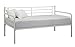 DHP Metal Daybed Frame, Twin Size Furniture, White