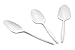 [400 Count] Settings Plastic White Tea Spoons, Practical Disposable Cutlery, Great For Home, Office, School, Party, Picnics, Restaurant, Take-out Fast Food, Outdoor Events, Or Every Day Use, 1 Box