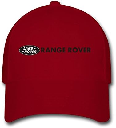 Opeeda Red Adjustable Baseball Caps For Men/Women Printed Land Rover Car